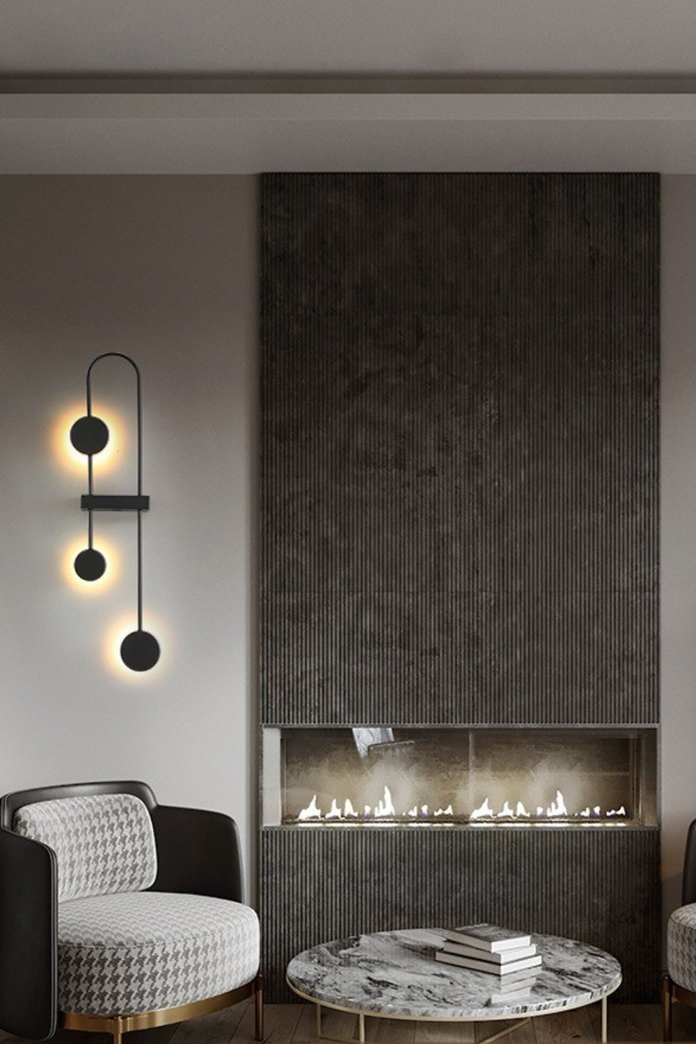 Applique Mural minimaliste LED RED LIGHT FOR HOUSE