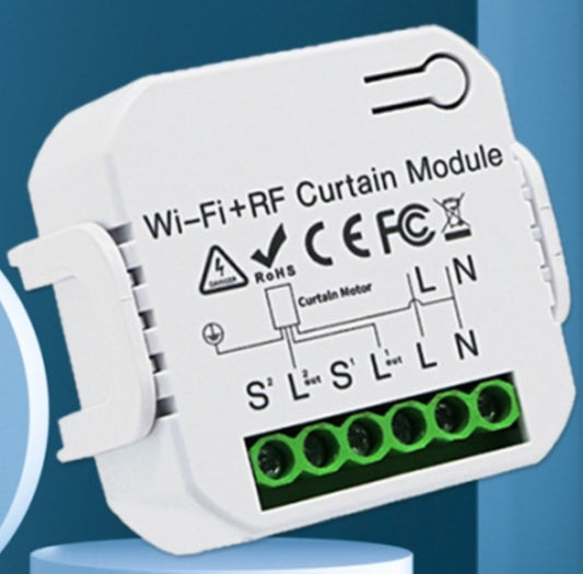 Commutateur WiFi RF pour Volet Roulant et Rideau – Tuya Smart Life