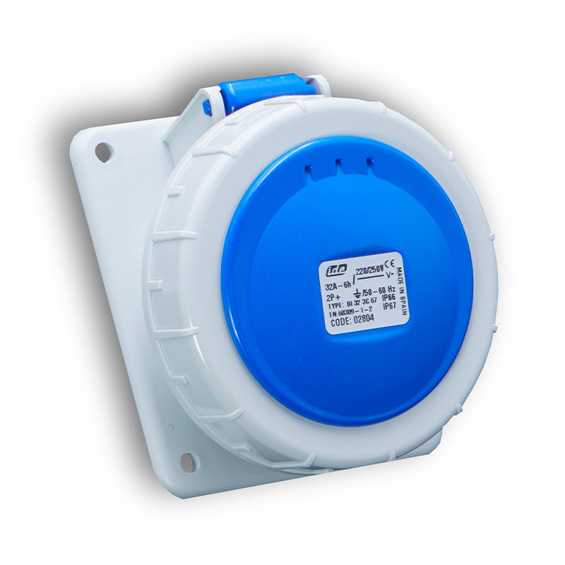 Prise 2P+T 32A 220V IP67 51604 DIGITAL ELECTRIC