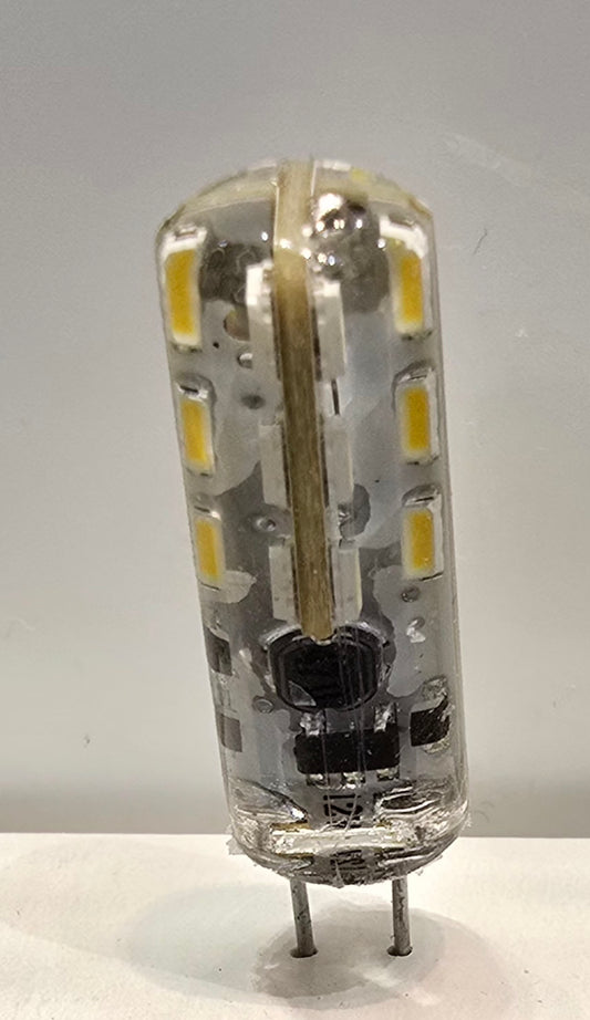 Ampoule G4 3014 24LED 2W AC/DC 12V Blanc Chaud, RED LIGHT FOR HOUSE