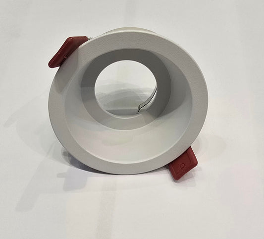 Support Fixe IP44 pour GU10 88mm Etanche Blanc, RED LIGHT FOR HOUSE
