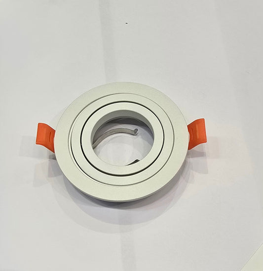 Support Orientable Pour GU10 90MM Blanc RED LIGHT FOR HOUSE
