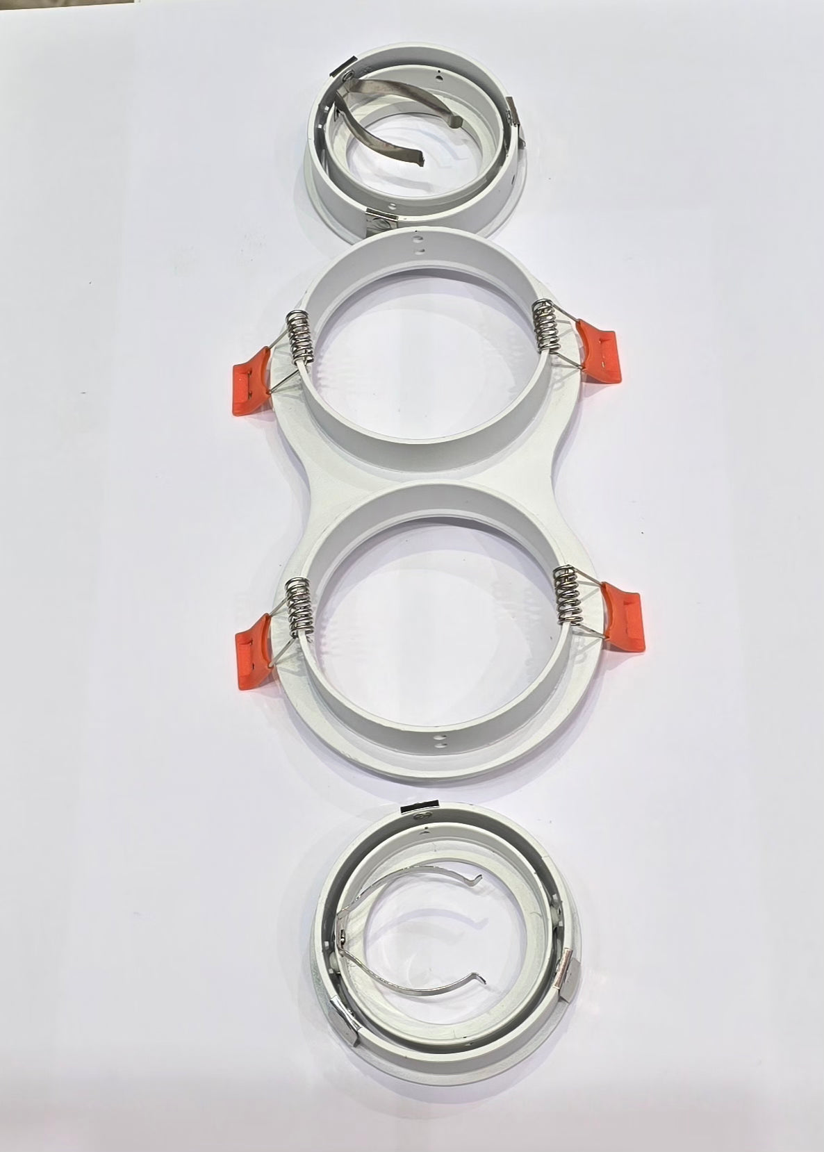 Support Orientable Double pour GU10 Blanc RED LIGHT FOR HOUSE