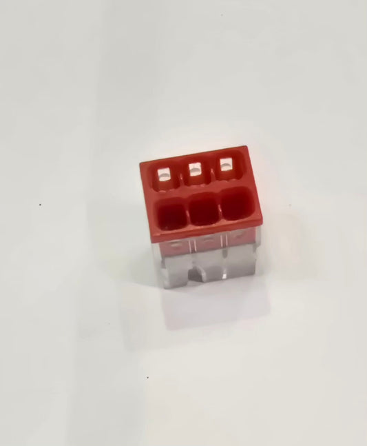 EU-426 Boîte de 100 connecteurs à 6 ports pour câbles rigides 0,5-2,5mm² 450V 4KV 24A HOORED