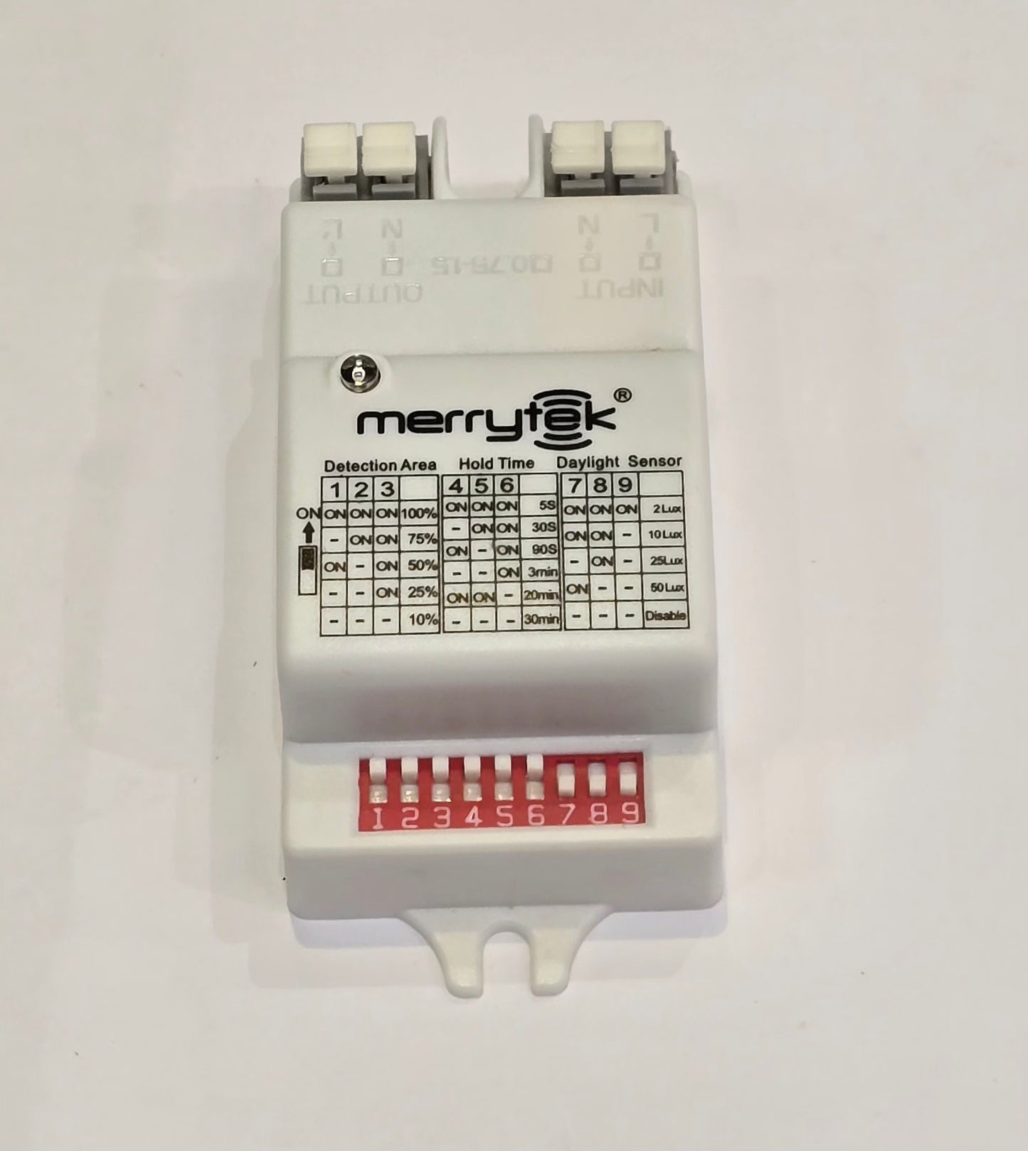 Détecteur de Mouvement Merrytek MC030S-L (Micro-ondes)