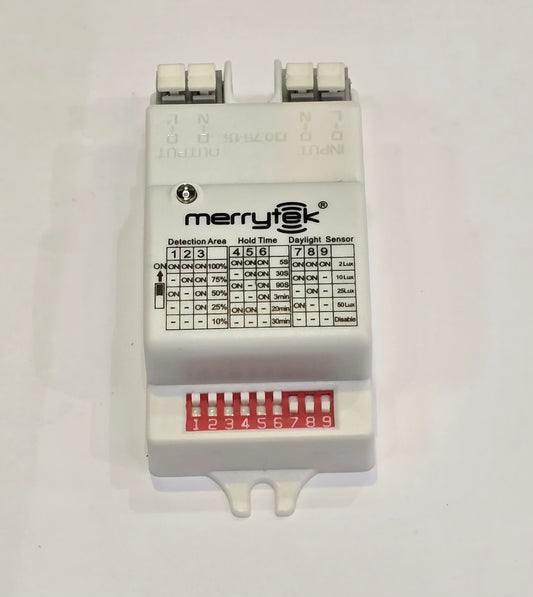 Détecteur de Mouvement Merrytek MC030S-L (Micro-ondes)