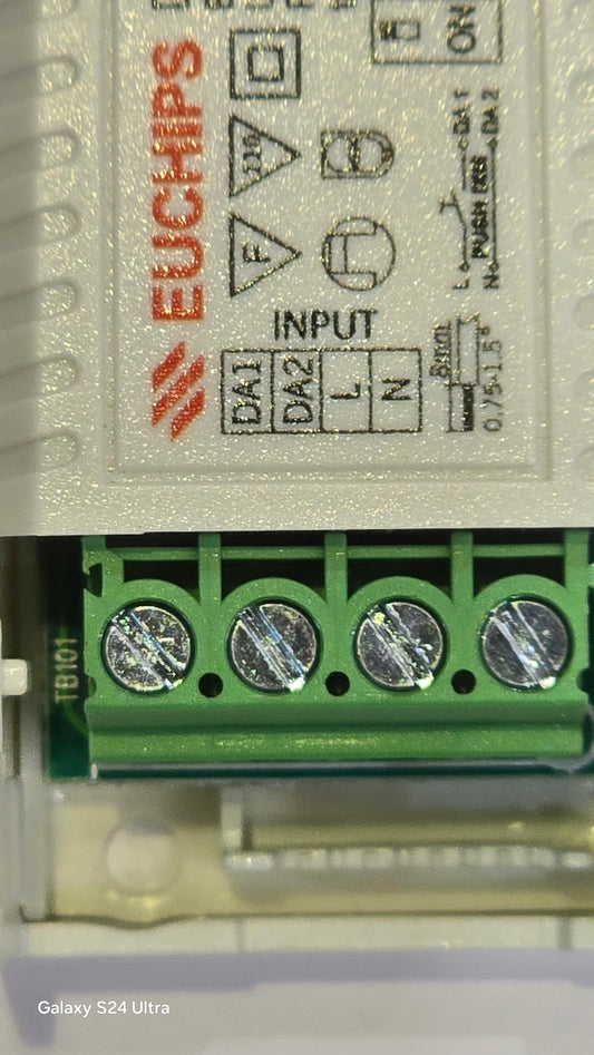 Driver Dimmable EUCHIPS 10W 120~300mA DALI CC (EUP10D-1HMC-0-120)