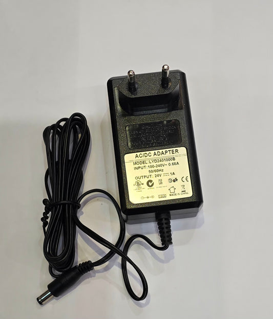 Adaptateur AC/DC 24V 1A LYD2401000B