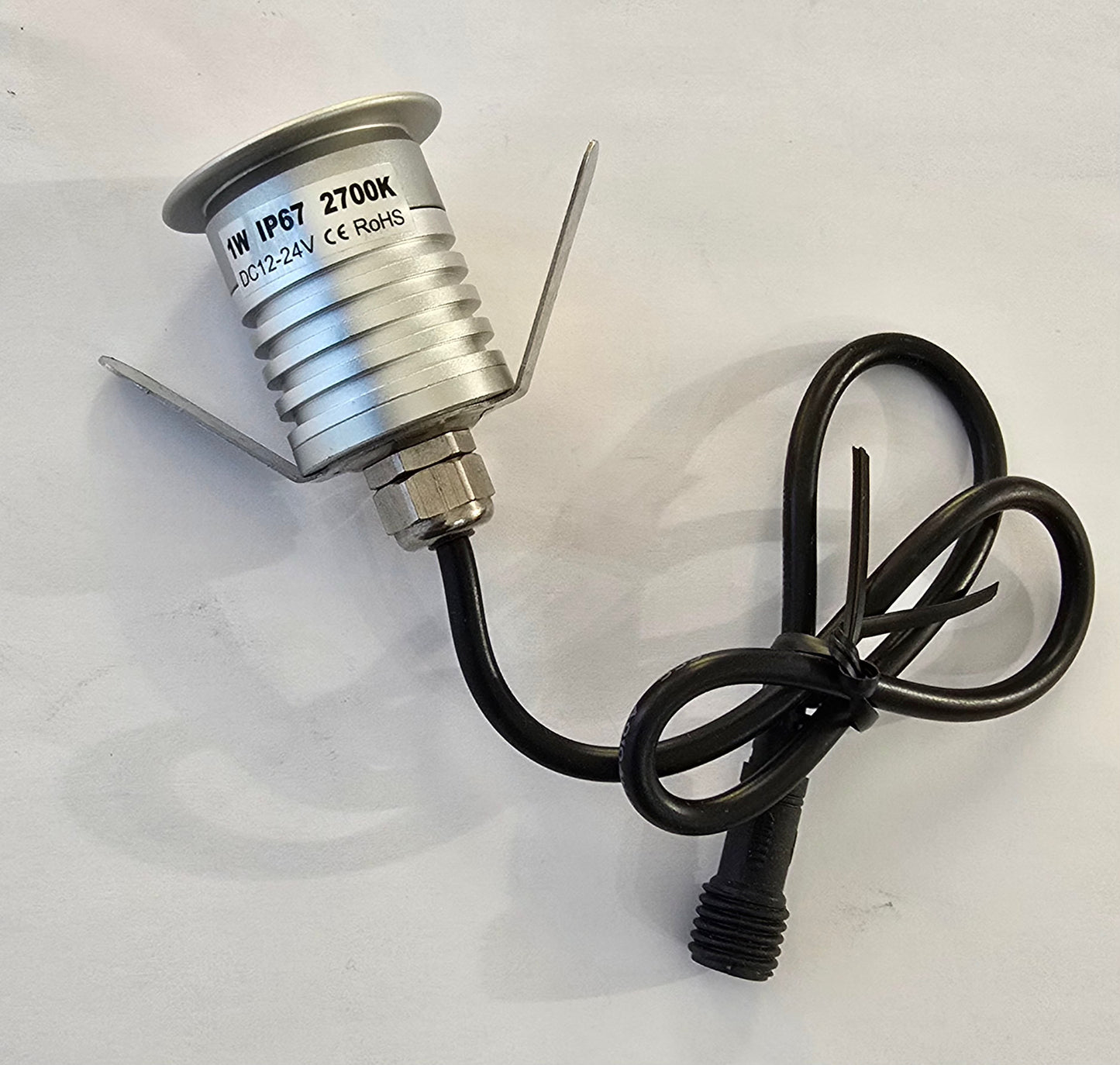 Mini Spot LED 1W 12V-24V IP67 2700K