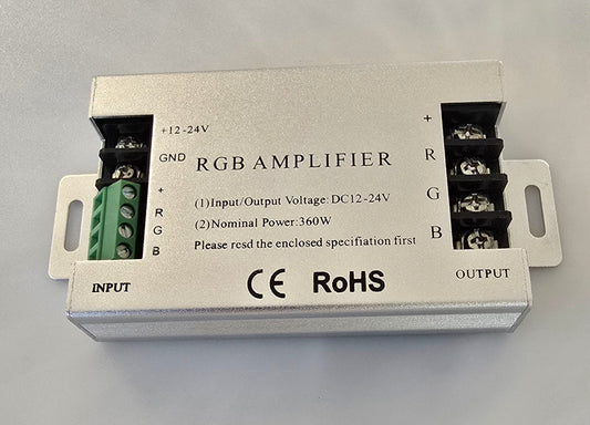 AMPLIFICATEUR RGB DC 12/24V 360W