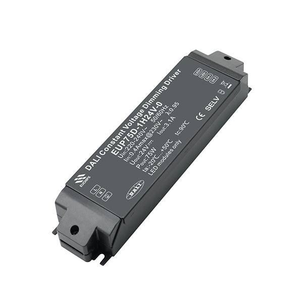 Driver Dimmable EUCHIPS 75W 24VDC DALI EUP75D-1H24V-0