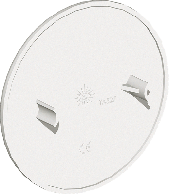 Couvercle avec pince en plastique Ø 82 mm pour boîte 527TA SOLERA