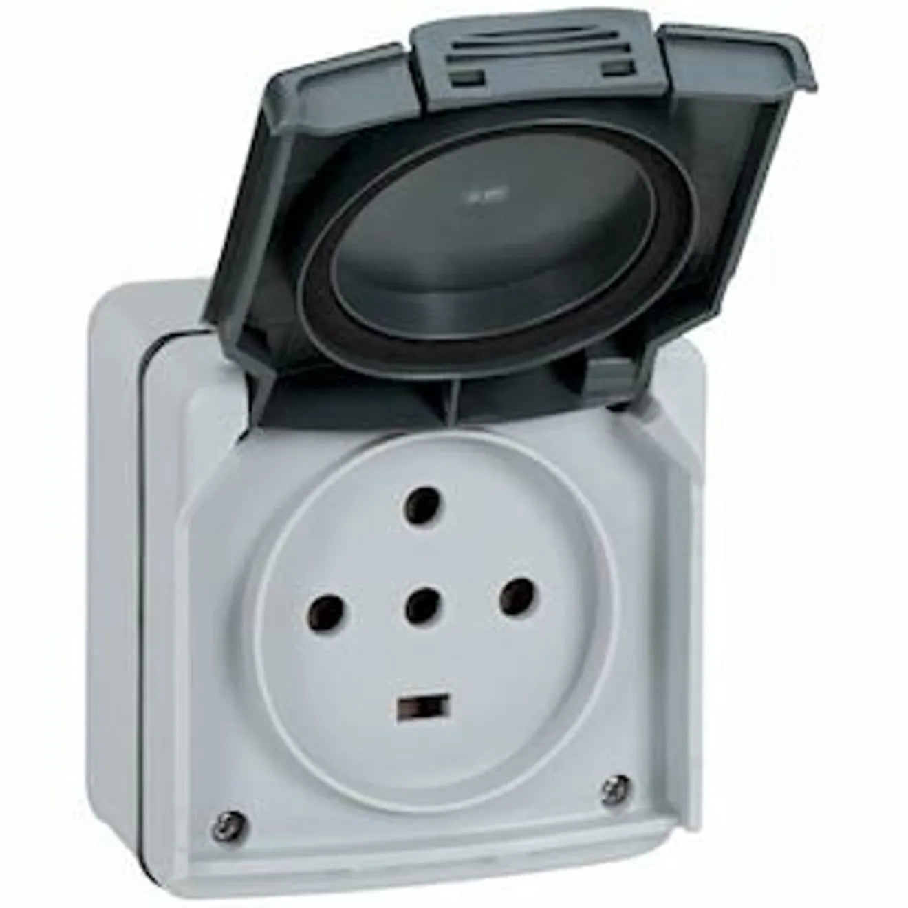 Prise de Courant 3P+N+T 20A Saillie Legrand Plexo 091657