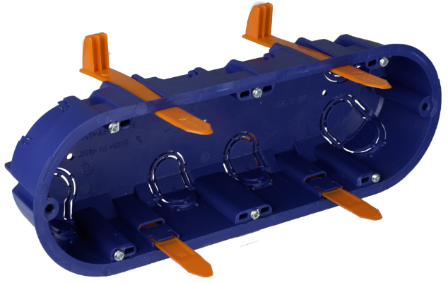 Boîte d'Encastrement 3 Postes 218 x 68 x 46 mm 5825GW Solera