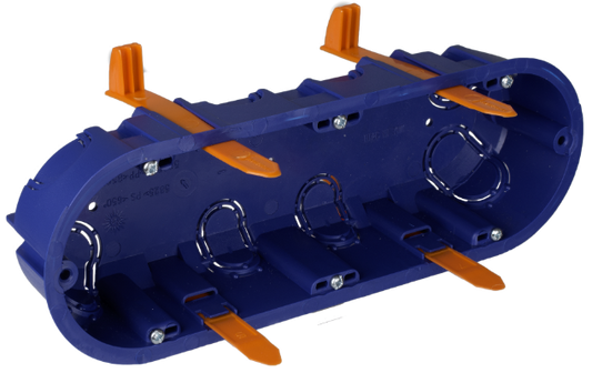 Boîte d'Encastrement 3 Postes 218 x 68 x 46 mm 5825GW Solera