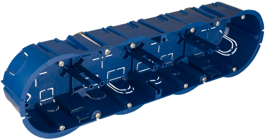 Boîte d'Encastrement 4 Postes 281 x 68 x 46 mm 5925 Solera