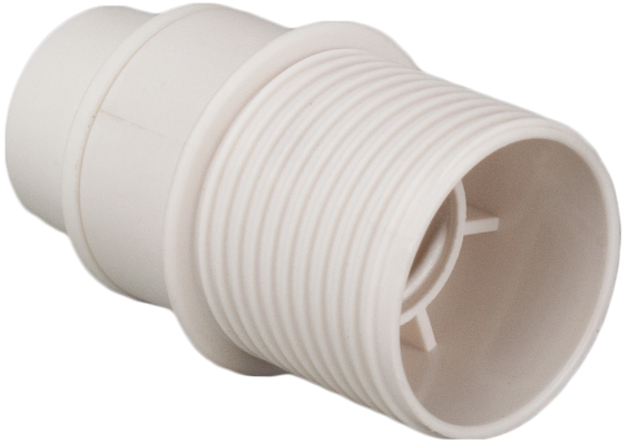 Douille E-14 à Vis - Blanc 6584CTB SOLERA