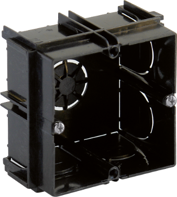 Boîte encastrée 1 module, 65 x 65 x 40 mm, jumelable 6625 SOLERA
