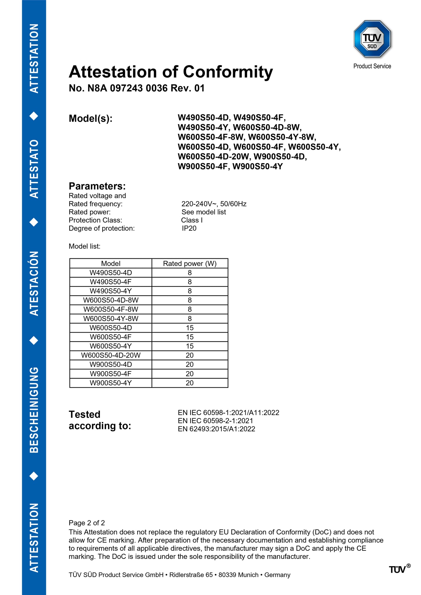 Applique LED GTC 909