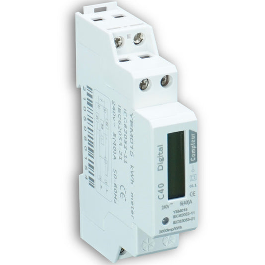 Compteur 220Vac Digital 40A DIGITAL ELECTRIC