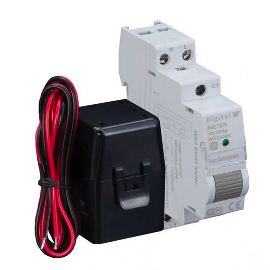 Compteur Wifi Mono + Tore Ouvrant 60A Digital Electric