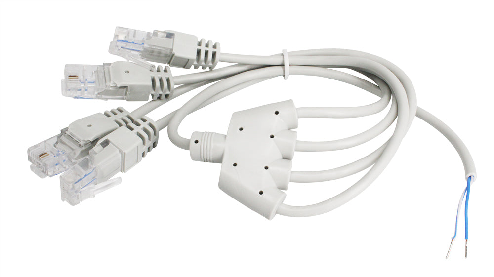 Cordon RJ45 1 paire/ 4 sorties DIGITAL ELECTRIC