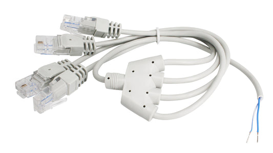 Cordon RJ45 1 paire/ 4 sorties DIGITAL ELECTRIC