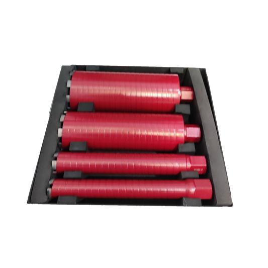 Kit de 4 Forets à Béton (Segment Core Bits) 42mm 52mm 102mm 127mm