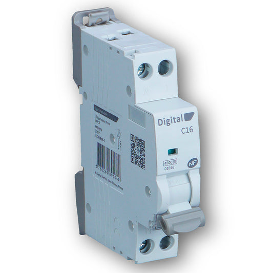 Disjoncteur 20A Ph/N C4,5 kA DIGITAL ELECTRIC