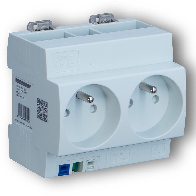 Double Prise Modulaire 2P+T 16A DIGITAL ELECTRIC