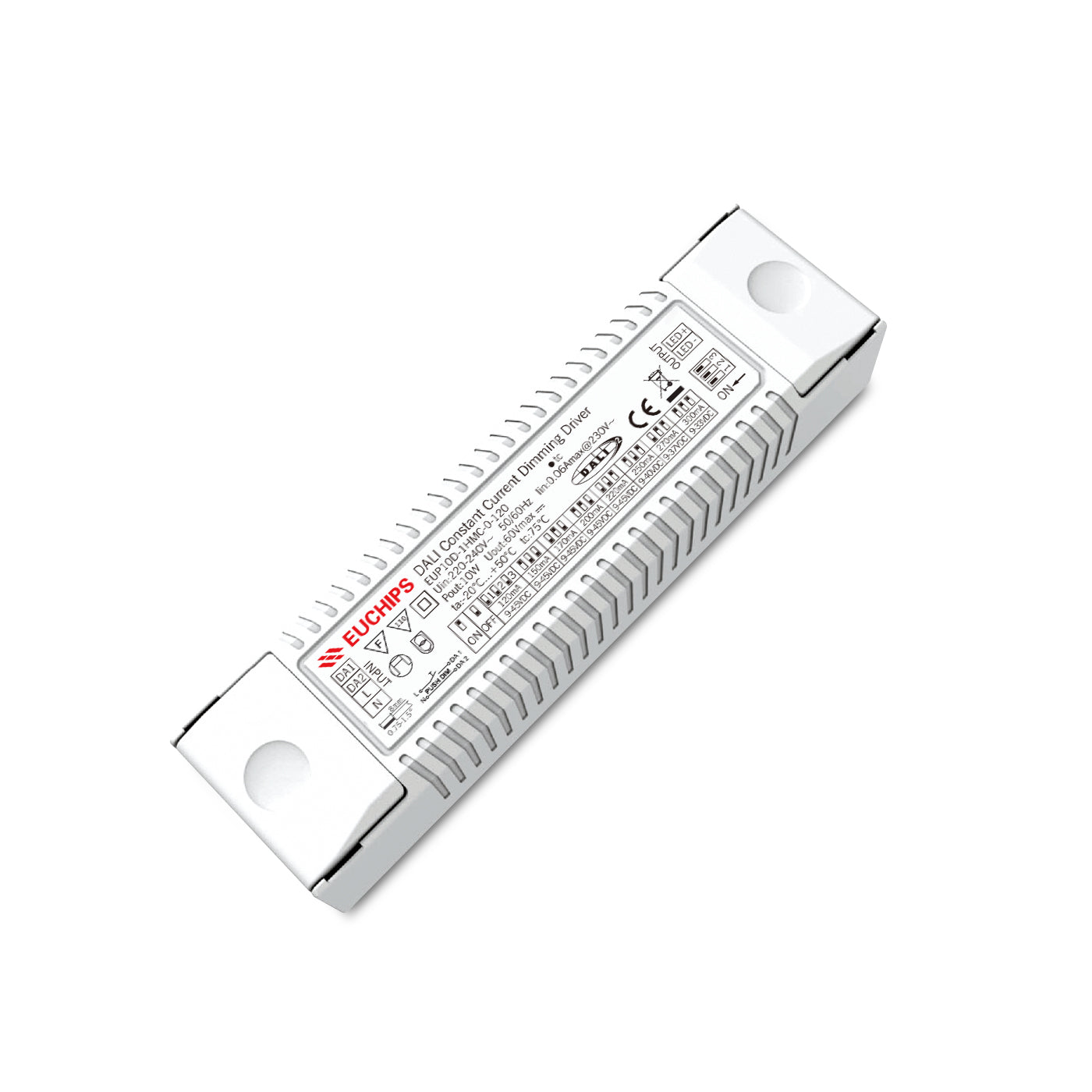 Driver Dimmable EUCHIPS 10W 120~300mA DALI CC (EUP10D-1HMC-0-120)