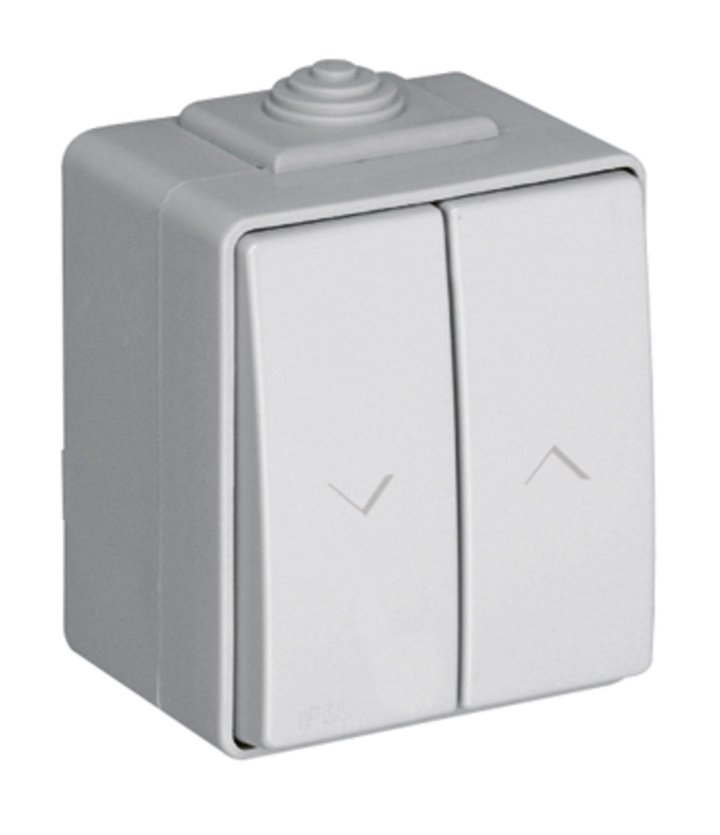Bouton Poussoir pour Volet Roulant Gris 48281 CCZ EFAPEL