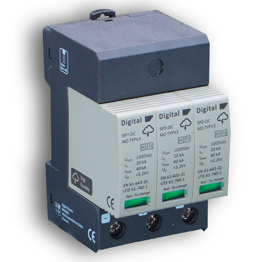 Parafoudre AC 4P/Imax 40kA/Type II Digital Electric