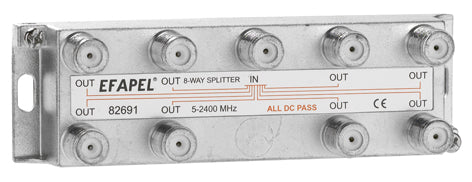 Répartiteur Coaxial 8 Sorties EFAPEL 82691