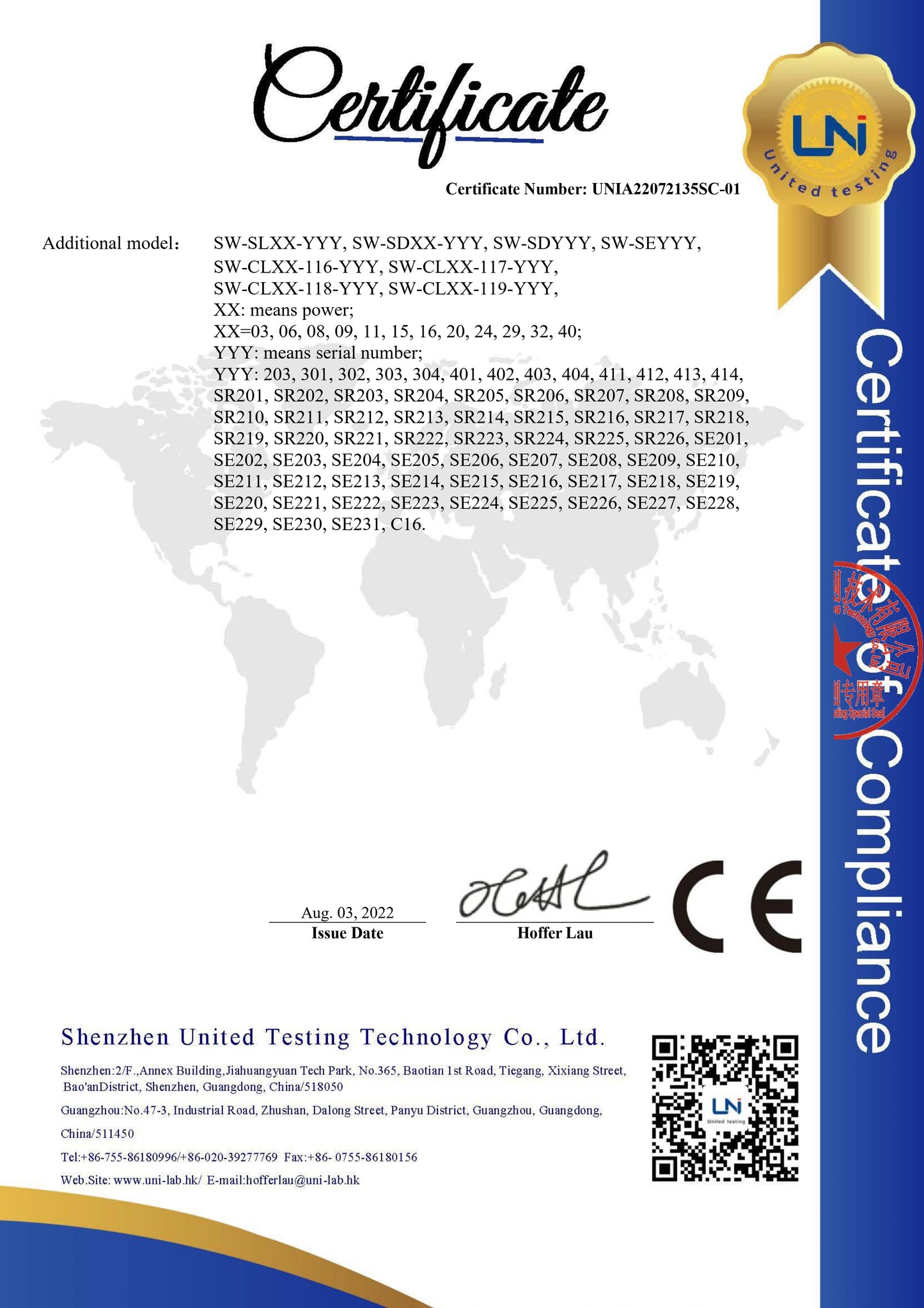 Spot LED SW-SL32-203