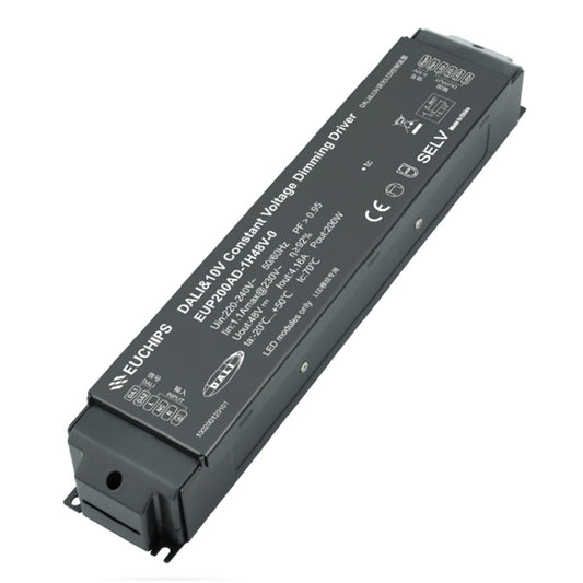 Driver Dimmable EUCHIPS 200W 48VDC DALI & 0/1-10V (EUP200AD-1H48V-0)