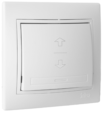 Commutateur Pour Volets Roulants Blanc 10A  ERP21U SOLERA