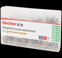 Kit de 270 Vis PowerFast Fischer PZ2