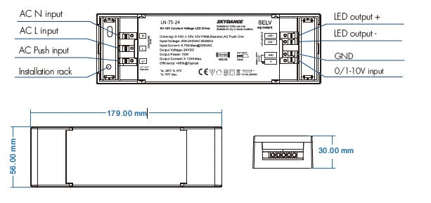 Driver Dimmable LF-150W-24V