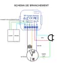 Commutateur WiFi RF pour Volet Roulant et Rideau – Tuya Smart Life
