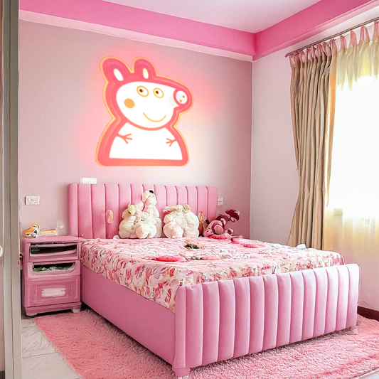 Plafonnier LED 36W PEPPA Red Light for House
