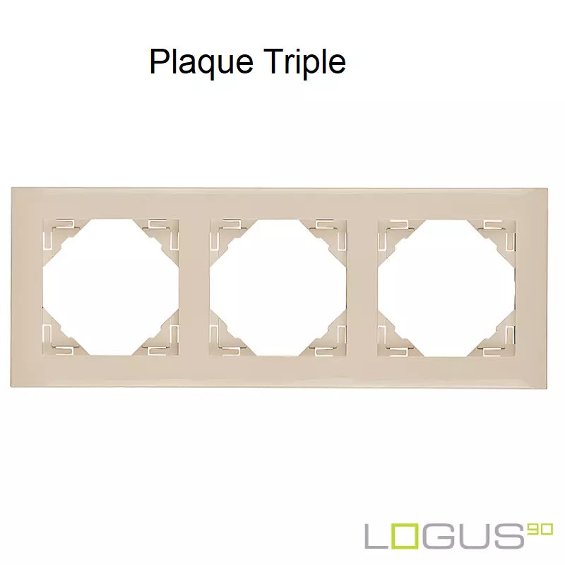 Plaque Base Ivoire LOGUS90