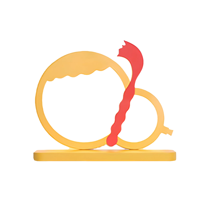 Applique LED 12W Poussin Red Light for House