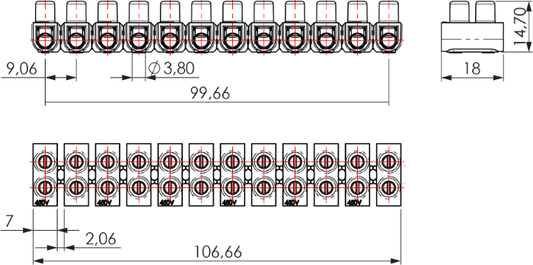 Domino électrique RE/10N SOLERA