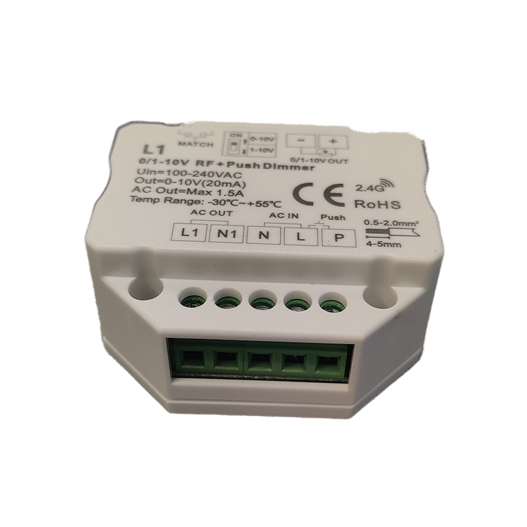 Contrôleur L1 - RF + Push Dimmer