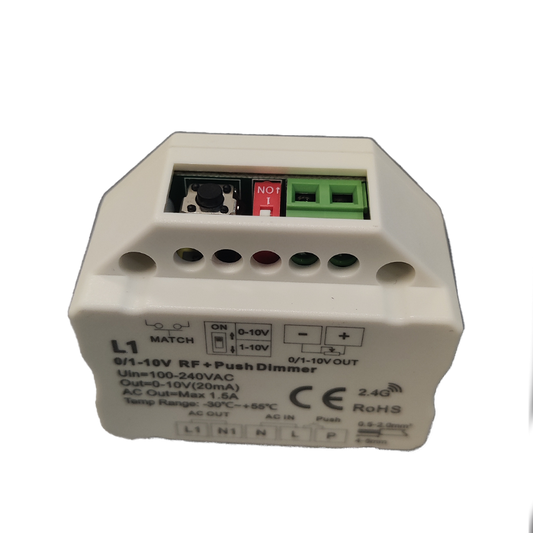 Contrôleur L1 - RF + Push Dimmer