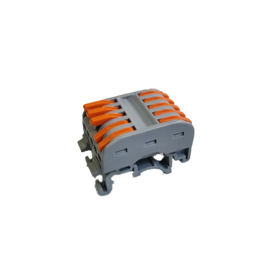 PCT-225D Boîte de 20 Connecteurs 5 Entées 5 Sorties Ports pour Câbles Rigides Et Souples 0,5-4mm², 450V 32A 4KV, HOORED