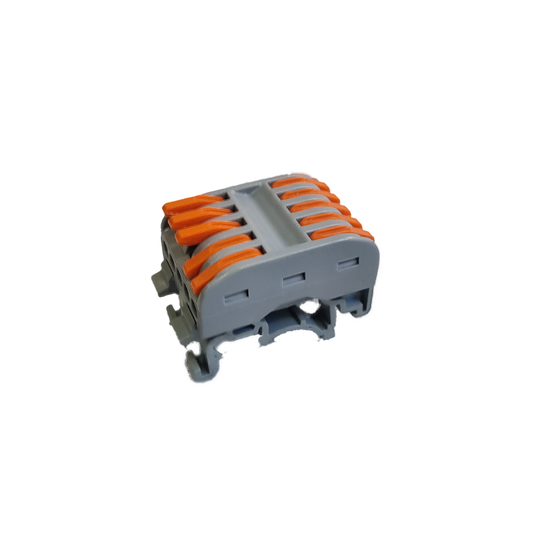 PCT-225D Boîte de 20 Connecteurs 5 Entées 5 Sorties Ports pour Câbles Rigides Et Souples 0,5-4mm², 450V 32A 4KV, HOORED
