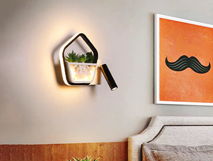 Applique LED 12W TERRA Red Light for House