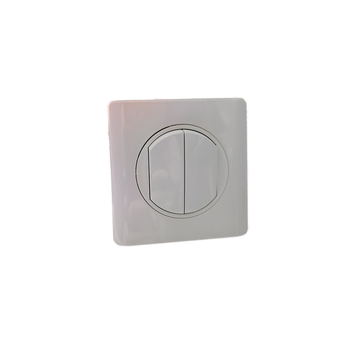 Interrupteur Double VV FIKO RED LIGHT FOR HOUSE
